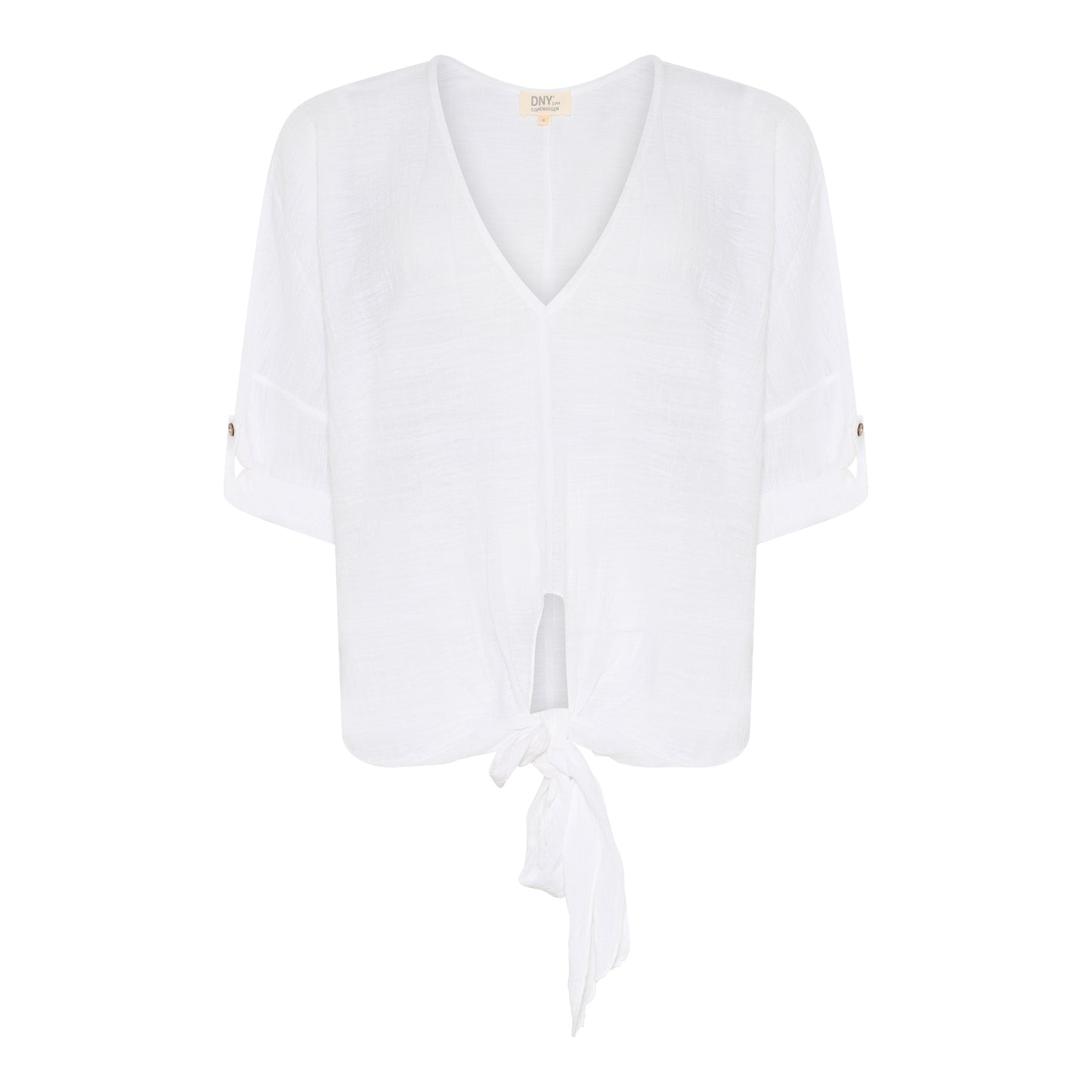 DNY- V-Neck Gage Blouse-PLUSSIZE