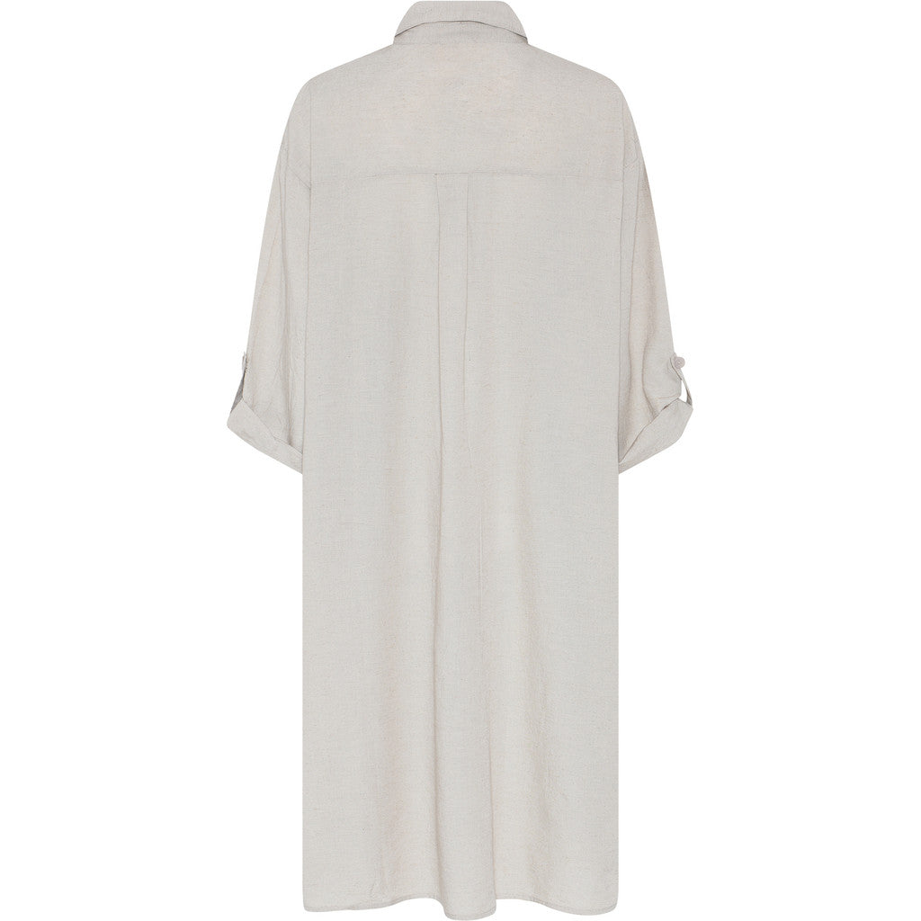 DNY- Button Linen Dress PLUSSIZE