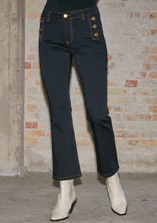 Isay-Lido Button Jeans