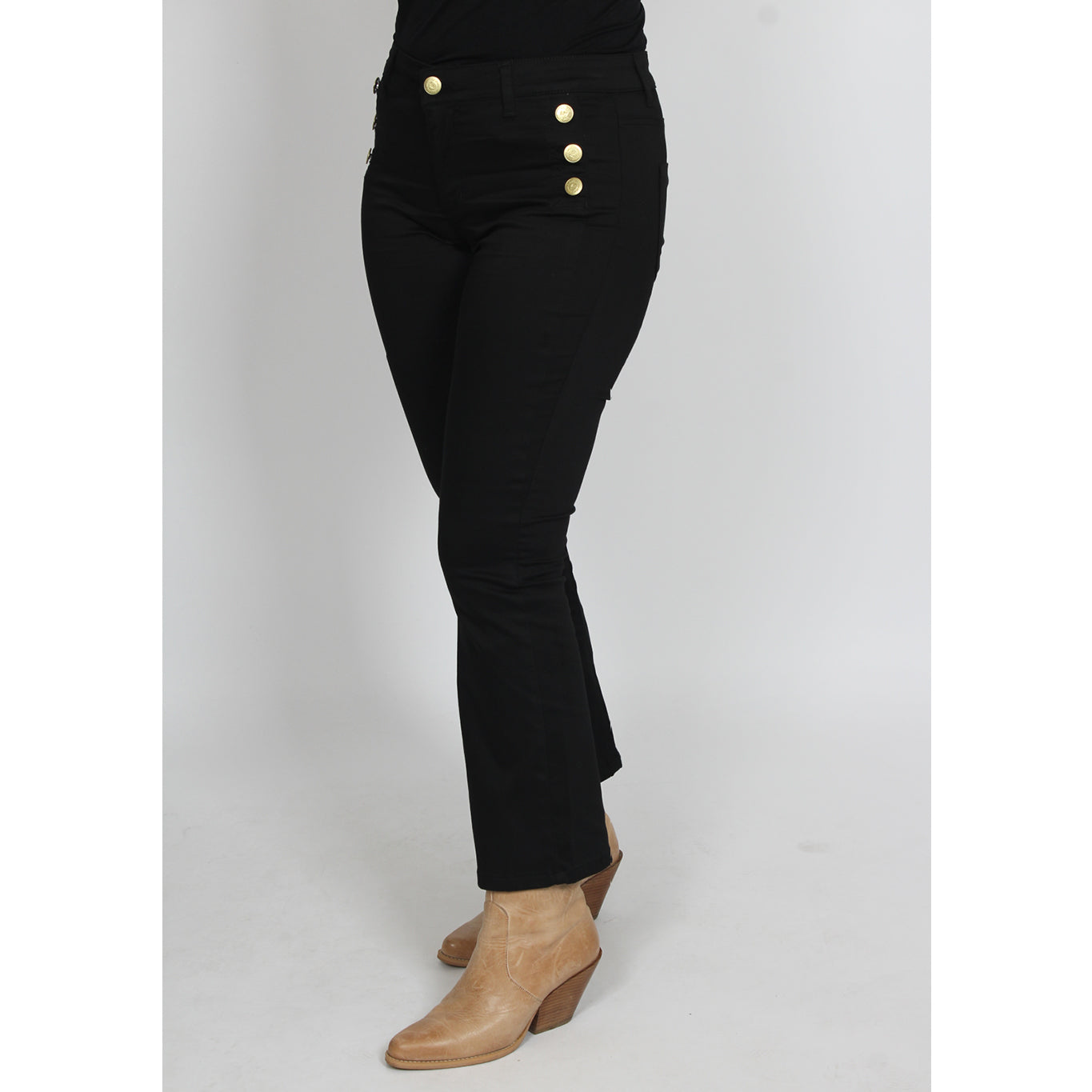 Isay-Lido Button Jeans