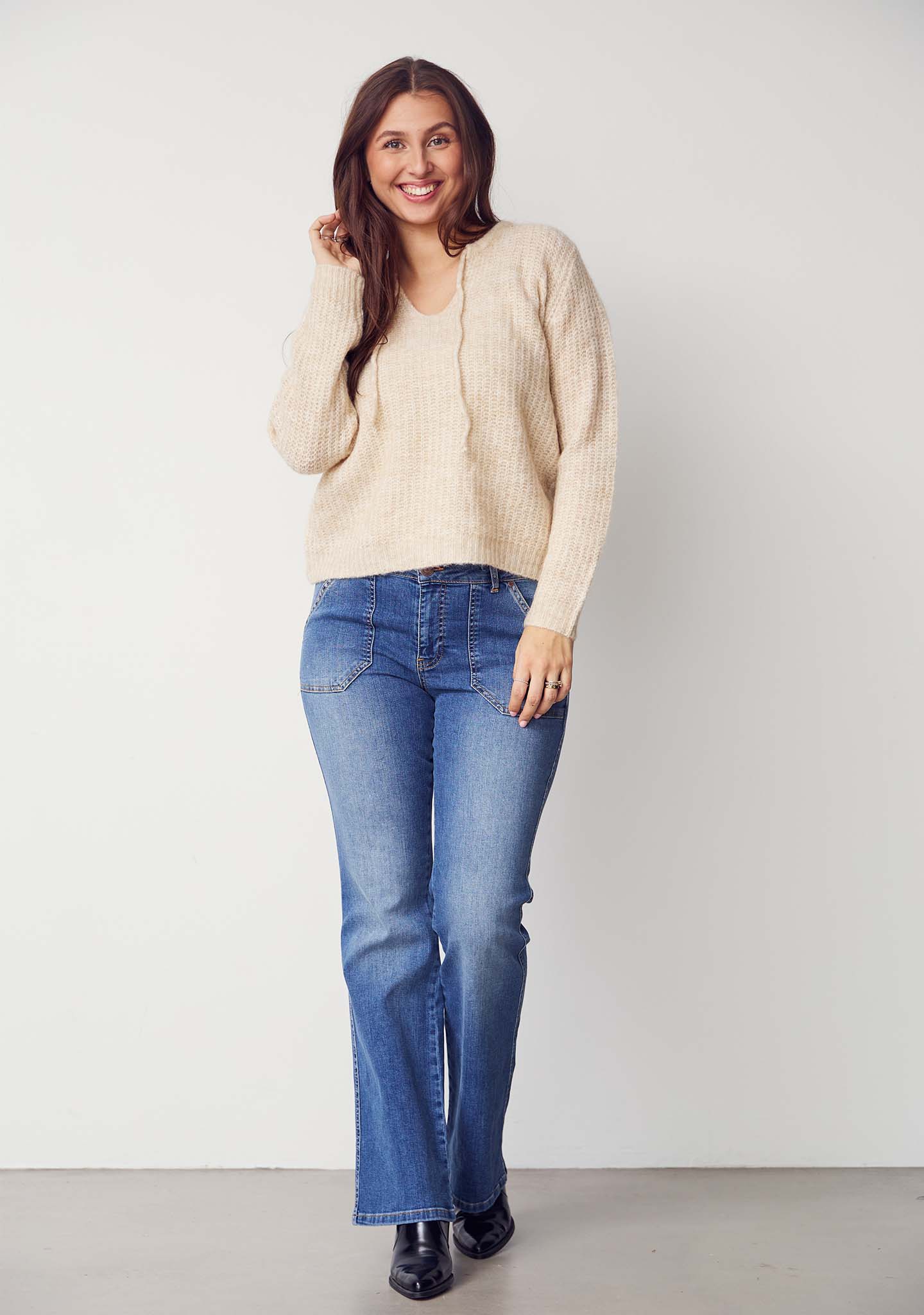 Isay- Como Long Flare Jeans