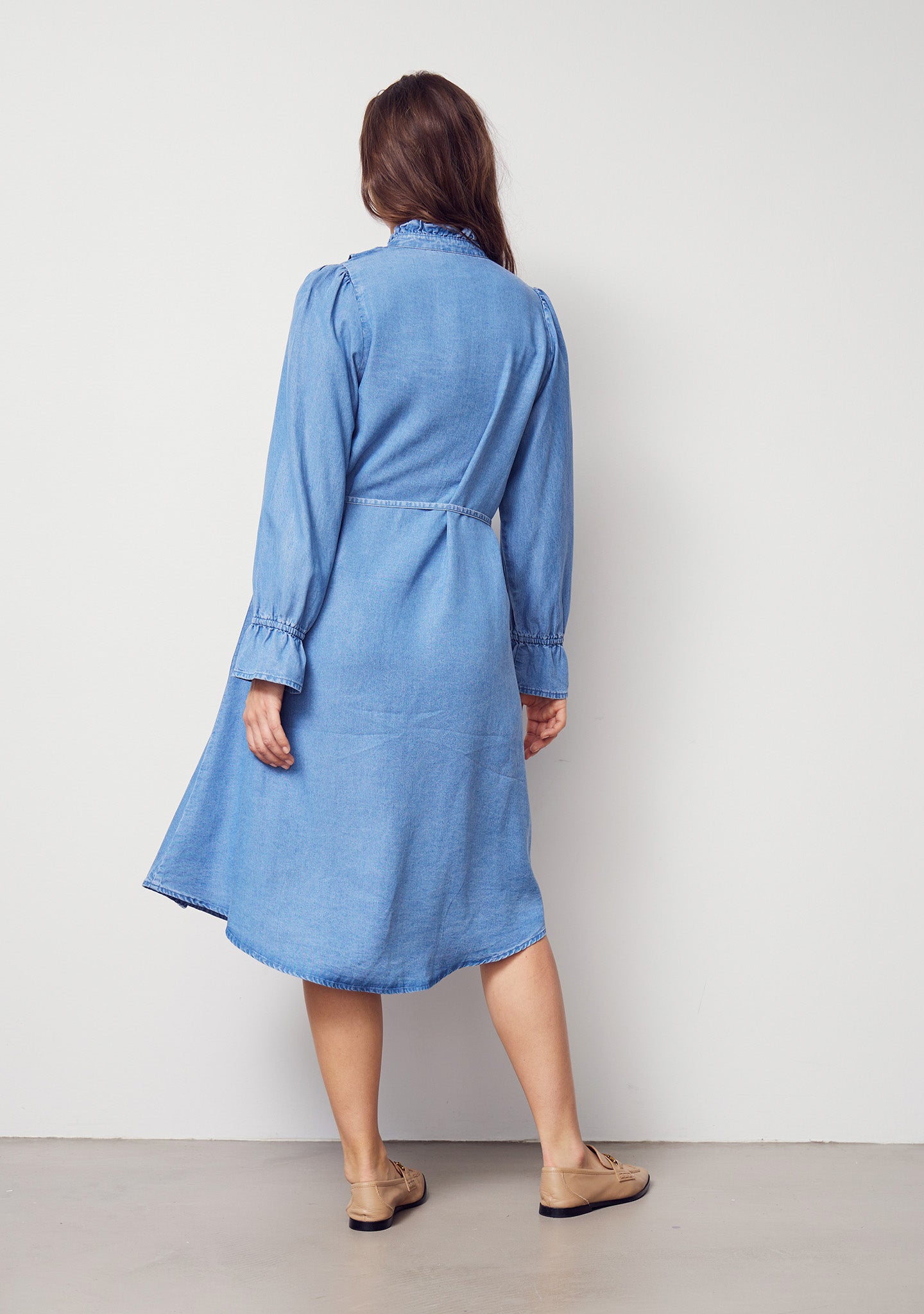 Isay-Klänning Ganja Flounce