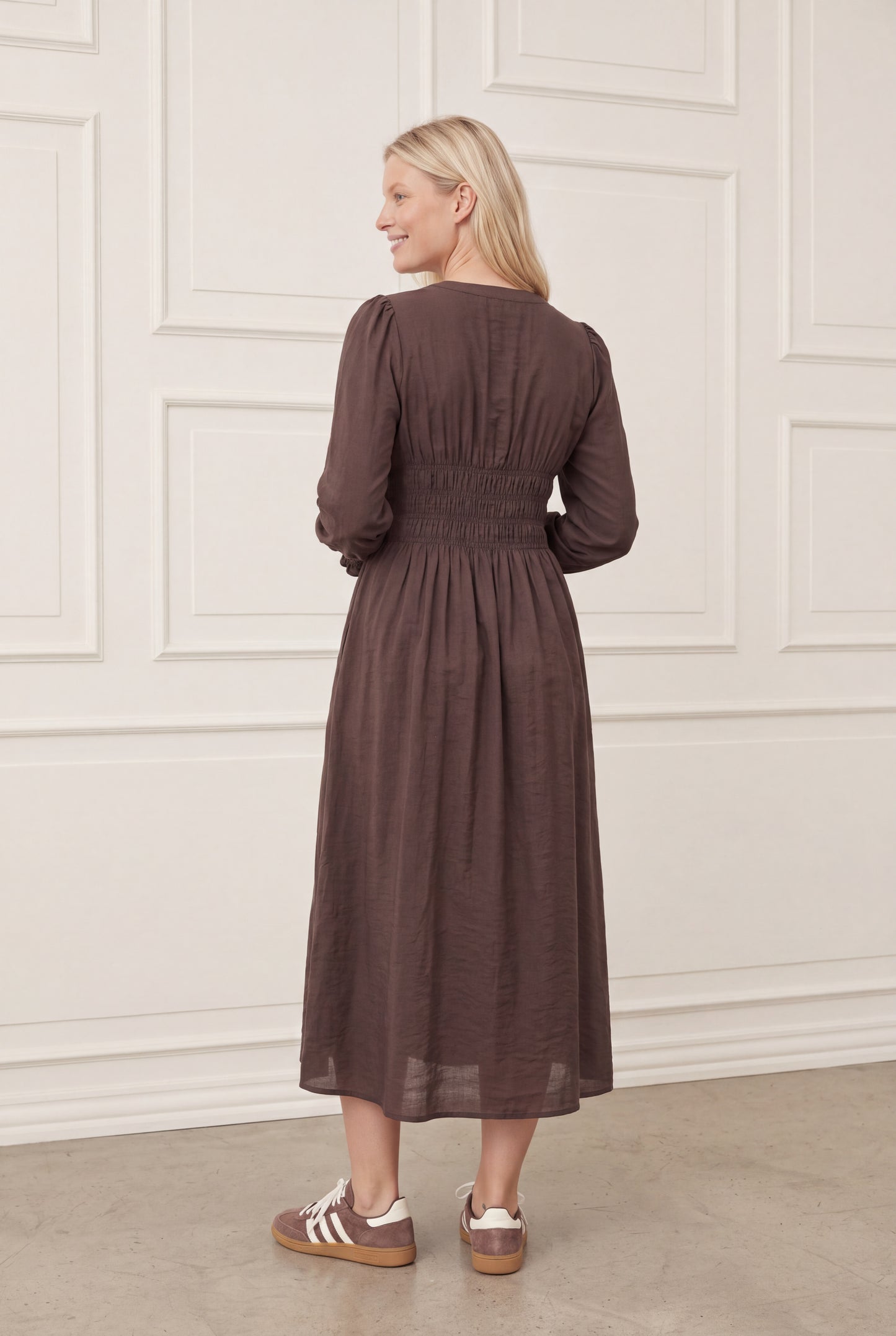 Isay-Ane V-Neck Dress