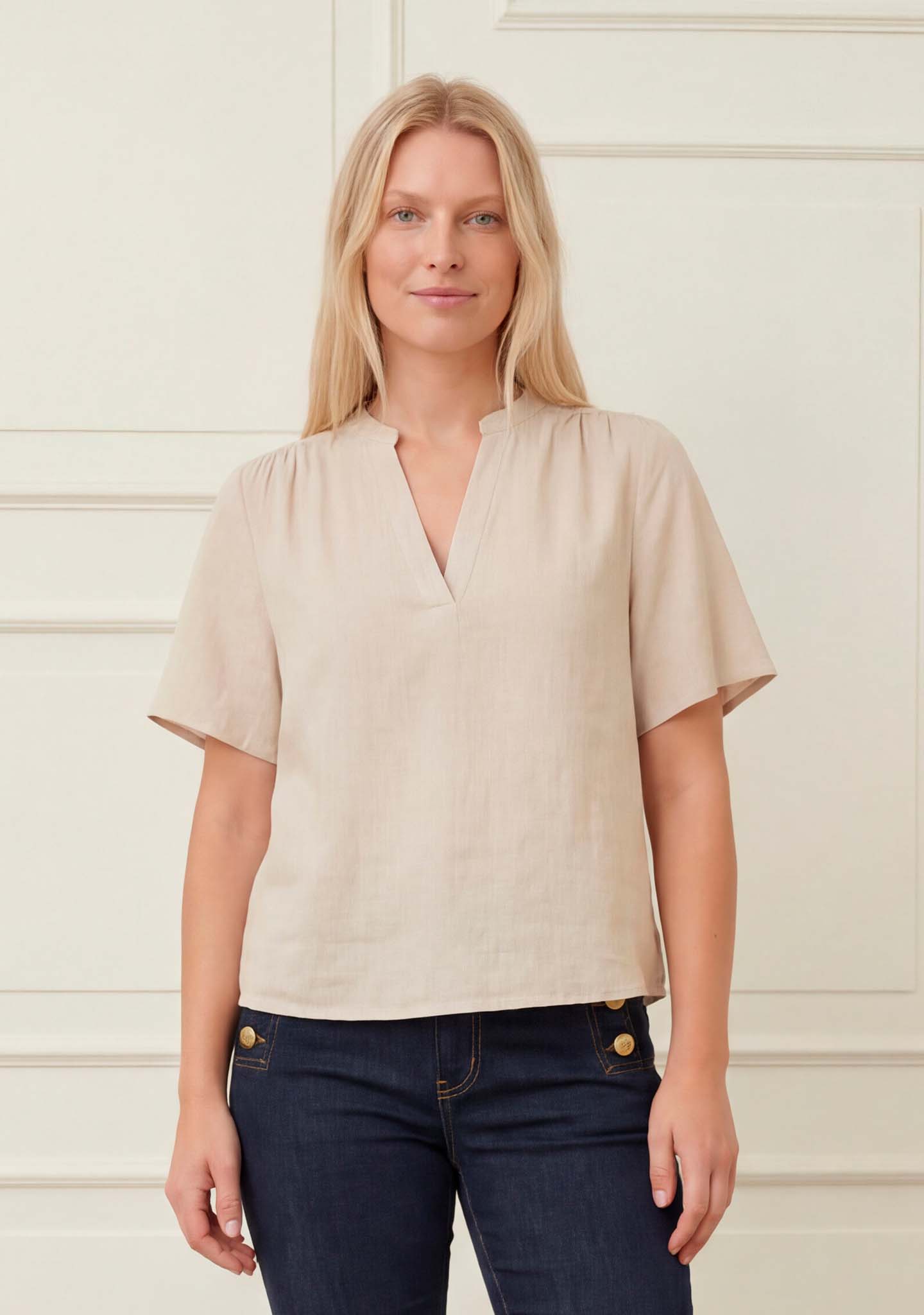 Isay- Pearl Blus