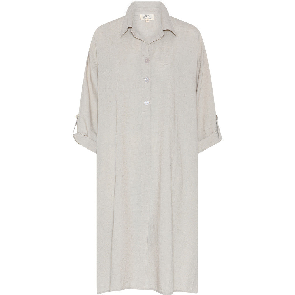 DNY- Button Linen Dress PLUSSIZE